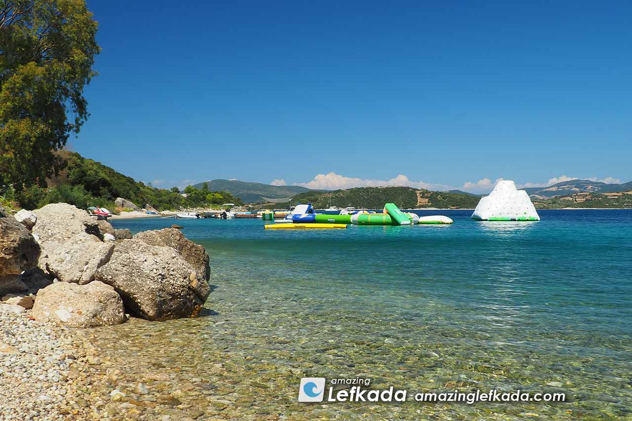 Water sports in Ligia beach