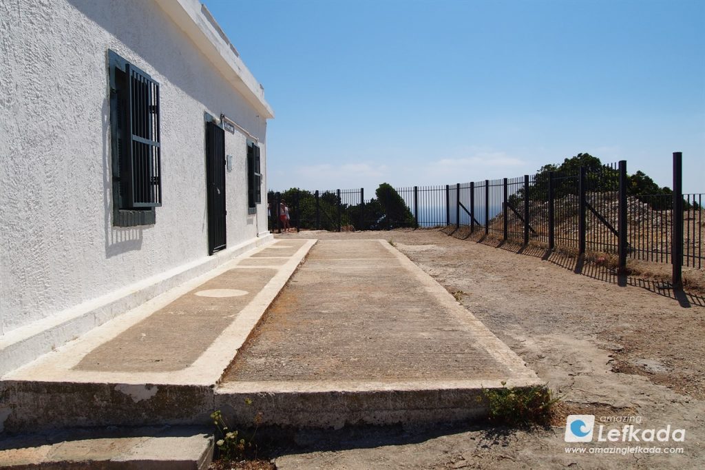Lefkada lighthouse building