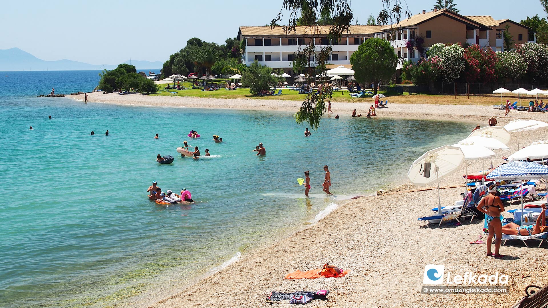 Lefkada Ligia beach