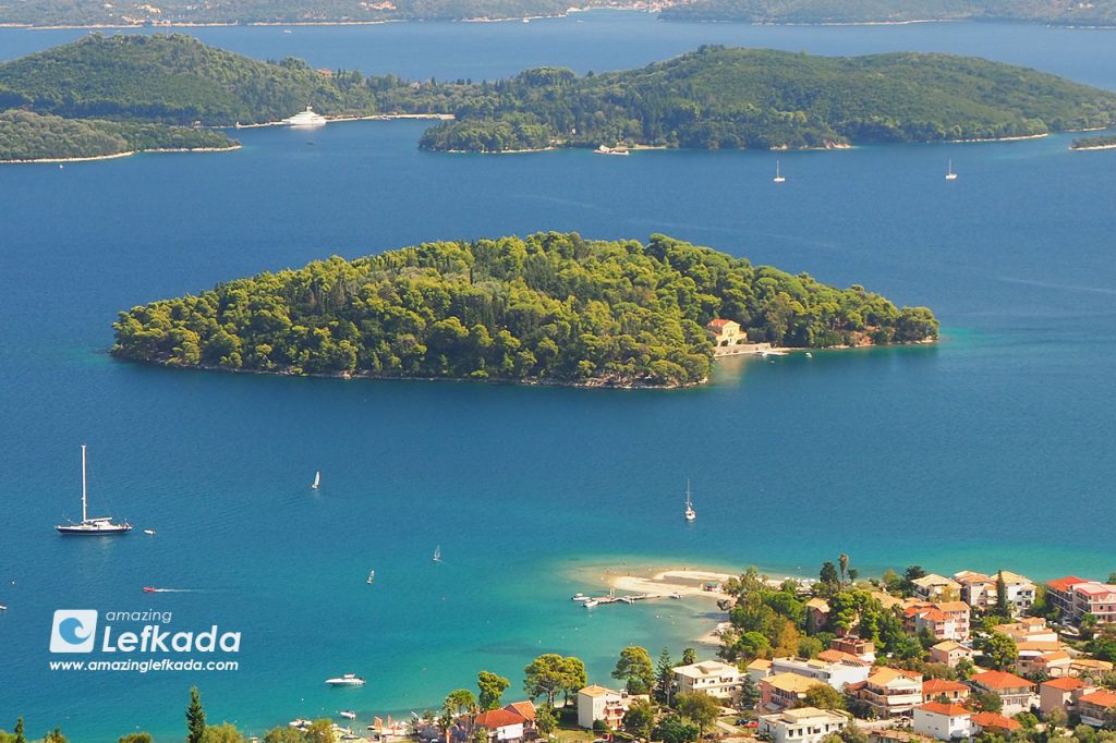 Madouri island, Lefkada, Nidri