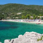 Paralia Mikros Gialos beach Lefkada Island