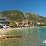 Nidri beach in Lefkada (Nydri)