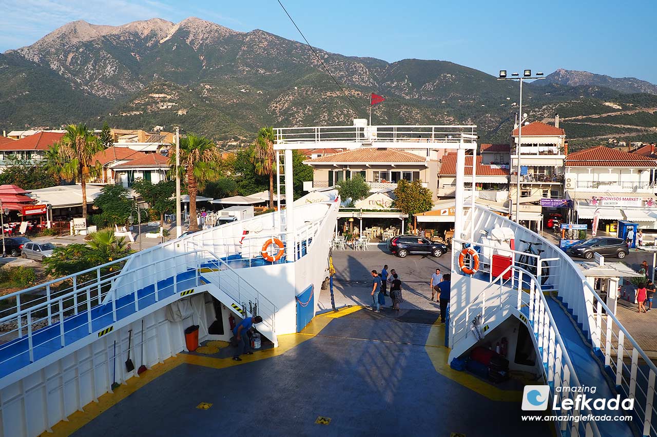 Ferry from Lefkada to Meganisi