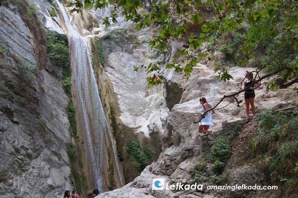 Lefkada Nidri Waterfalls