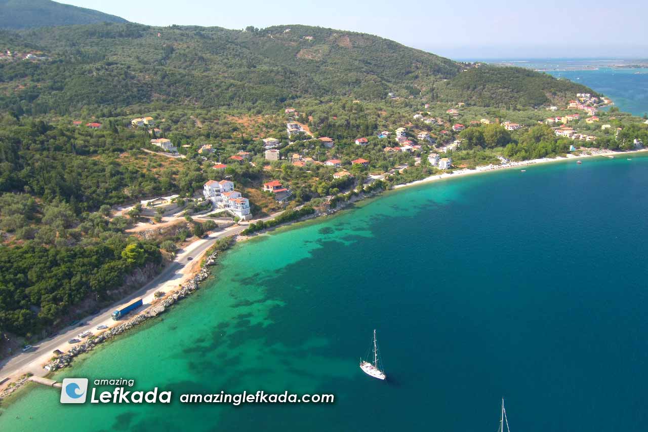 North part of Nikiana in Lefkada Island North part of Nikiana in Lefkada Island