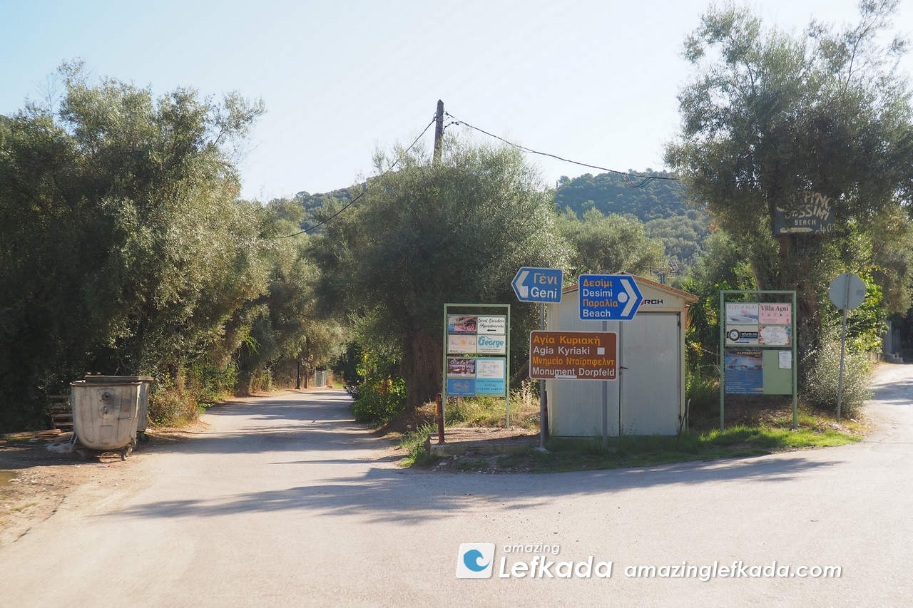 Paralia Dasimi beach location and how to access in Lefkada Island Paralia Dasimi beach location and how to access in Lefkada Island