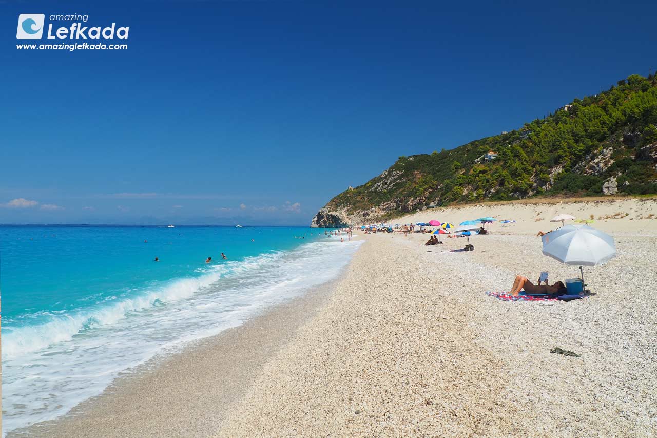 Sea temperatures of Mylos beach