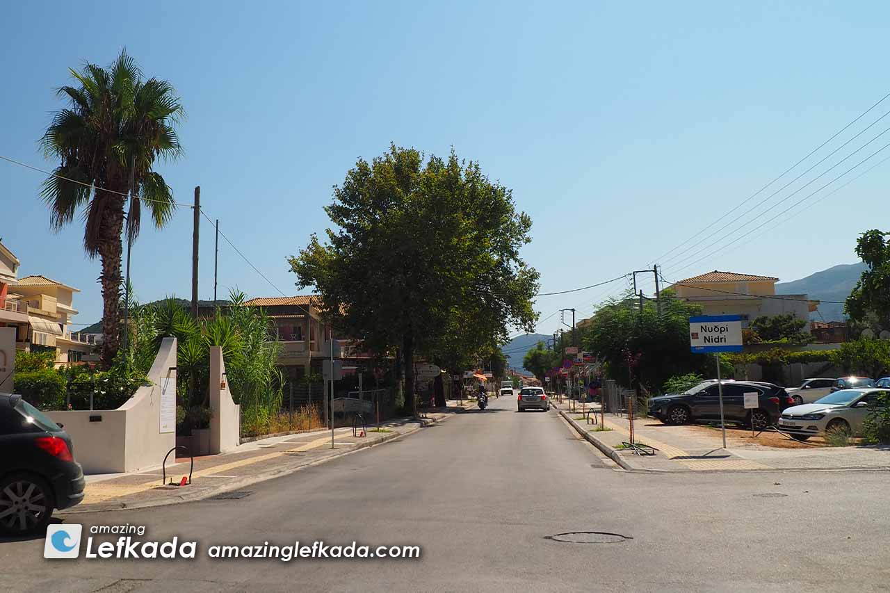 Where is Nidri beach in Lefkada Island, location and access Where is Nidri beach in Lefkada Island, location and access