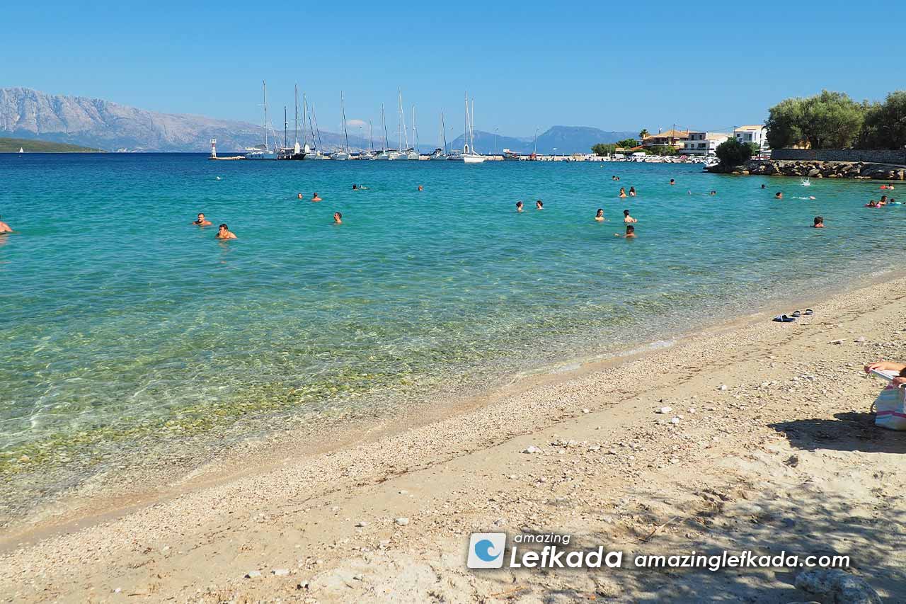 Nikiana beach has shallow waters for kids Paralia Nikiana beach shallow waters for kids