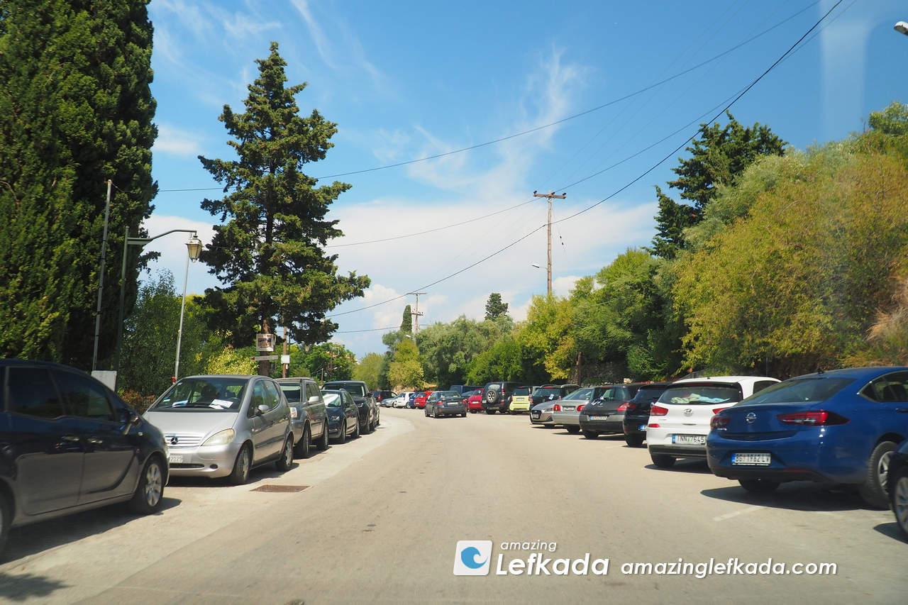 Parking in Agios Nikitas Parking in Agios Nikitas