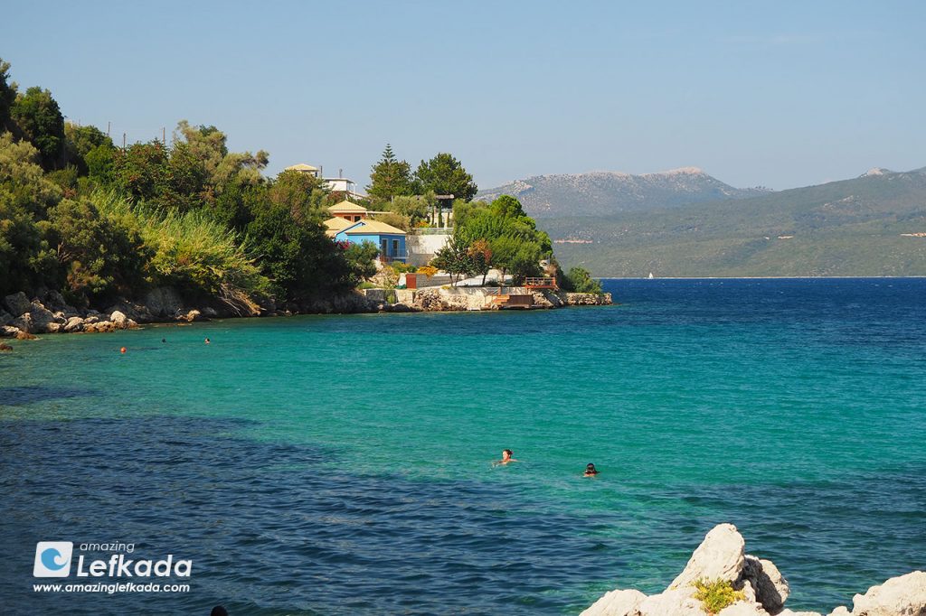 Passa beach is located near Nidri in Lefkada Island Passa beach is located near Nidri in Lefkada Island