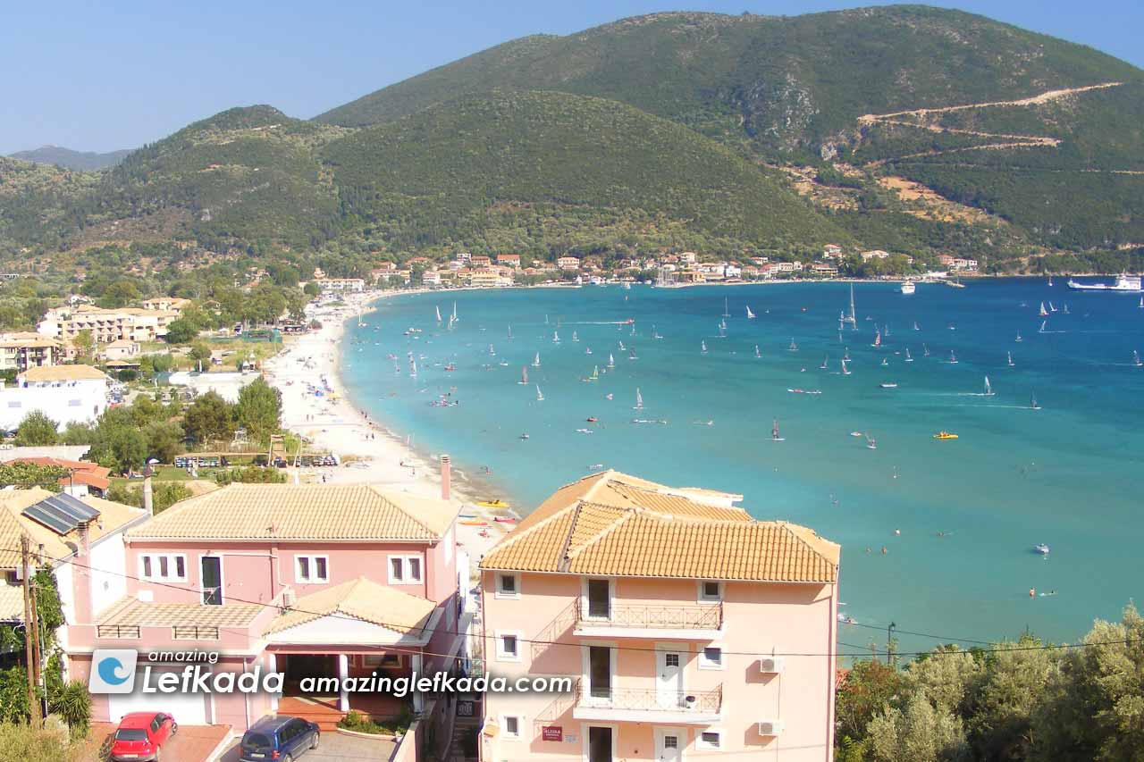 Best Lefkada Windsurf spot in Ponti and Vasiliki Best Lefkada Windsurf spot in Ponti and Vasiliki