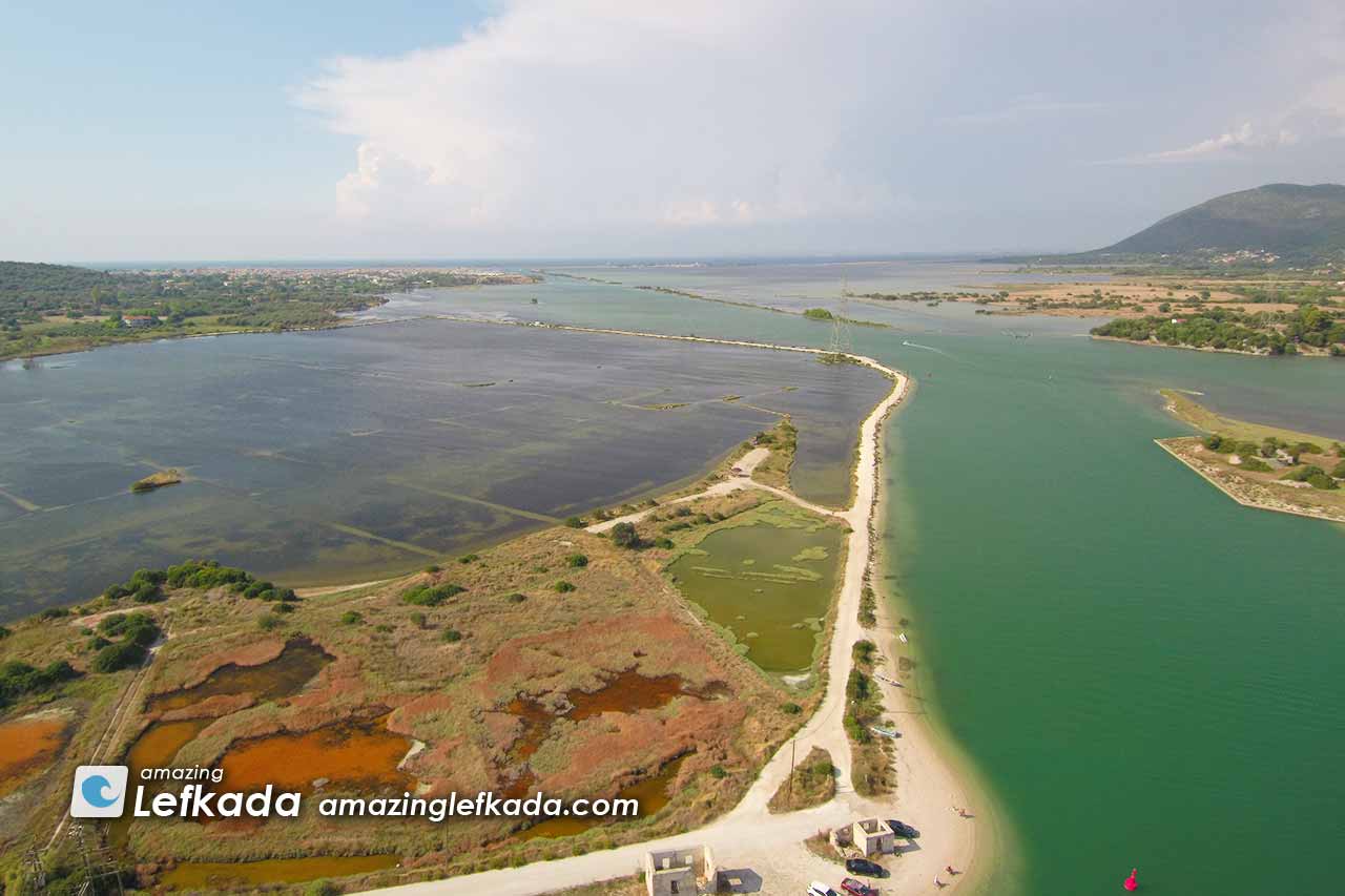 Salt Pans of Alexandros in Ligia, Kariotes Salt Pans of Alexandros in Ligia, Kariotes