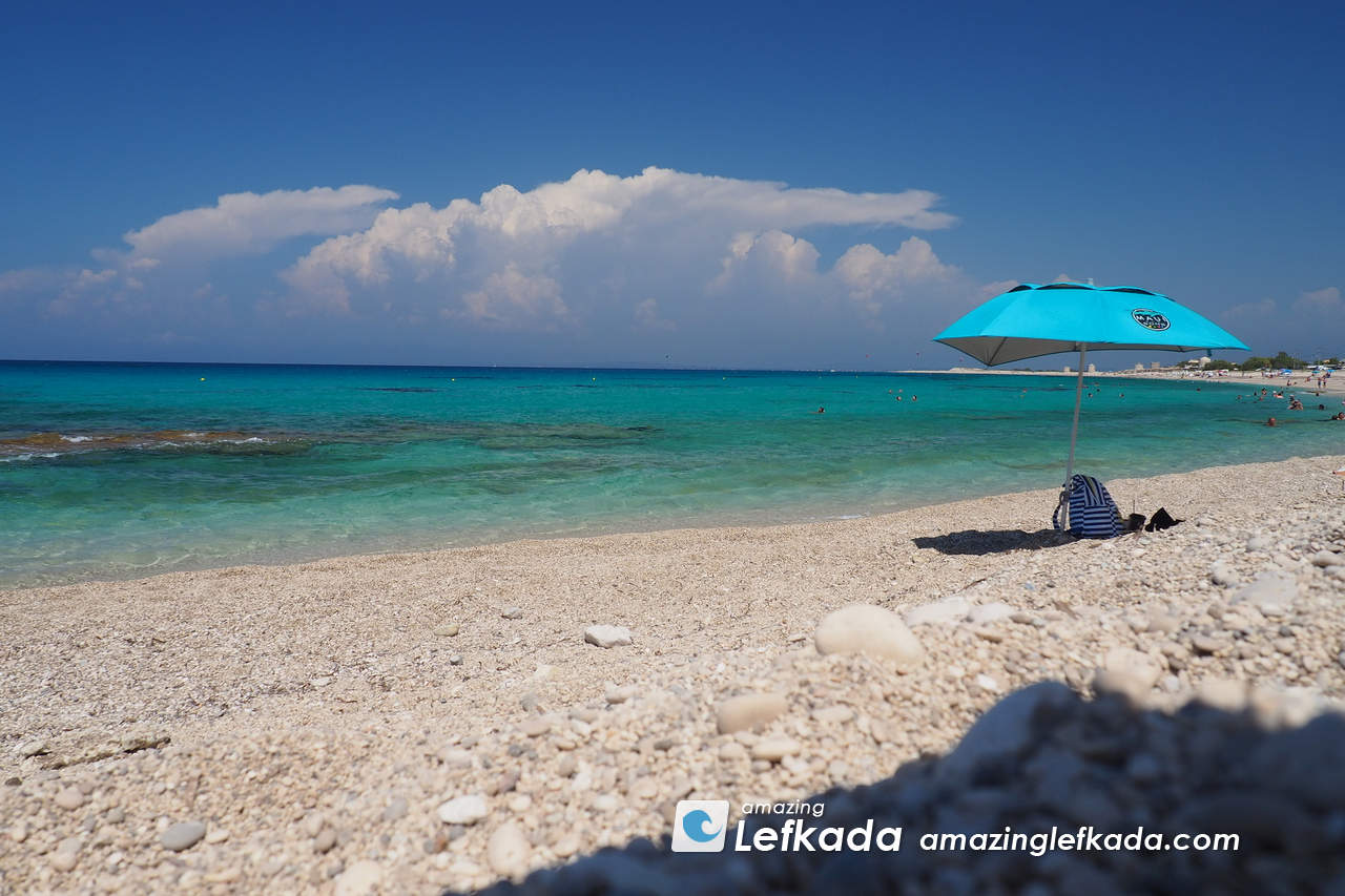 Sandy cove of Ai Giannis