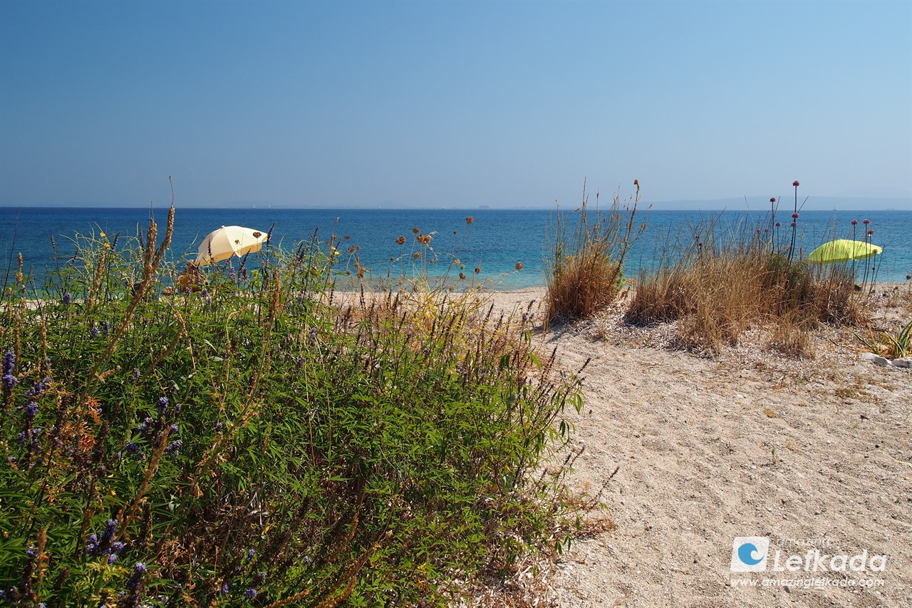 Secluded area of Gira beach support nudism and naturist places