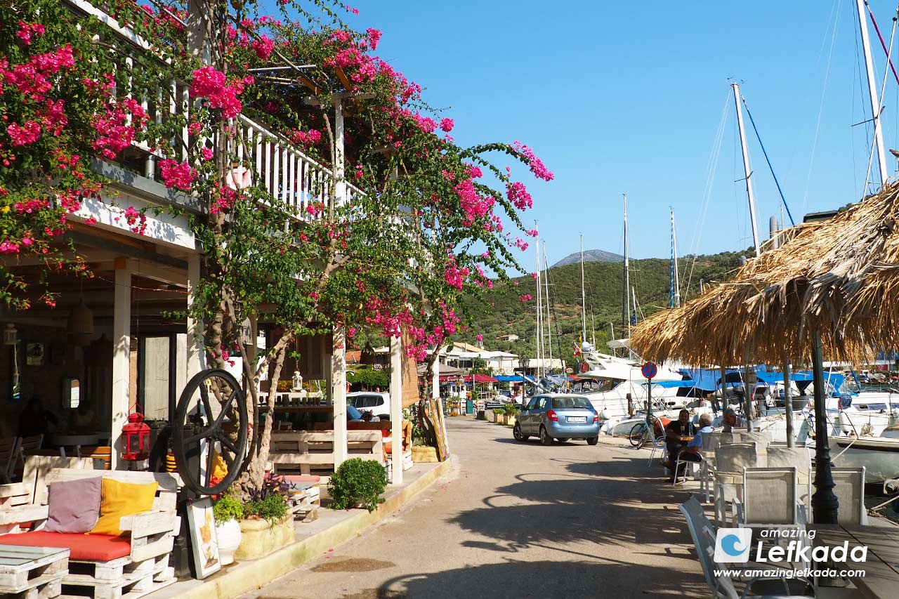 Sivota village in Lefkada Island, Greece