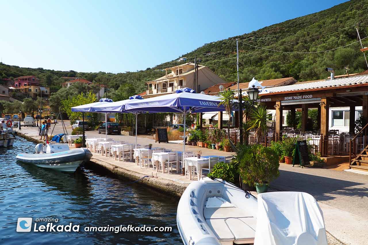 Main attractions and sights in Sivota in port