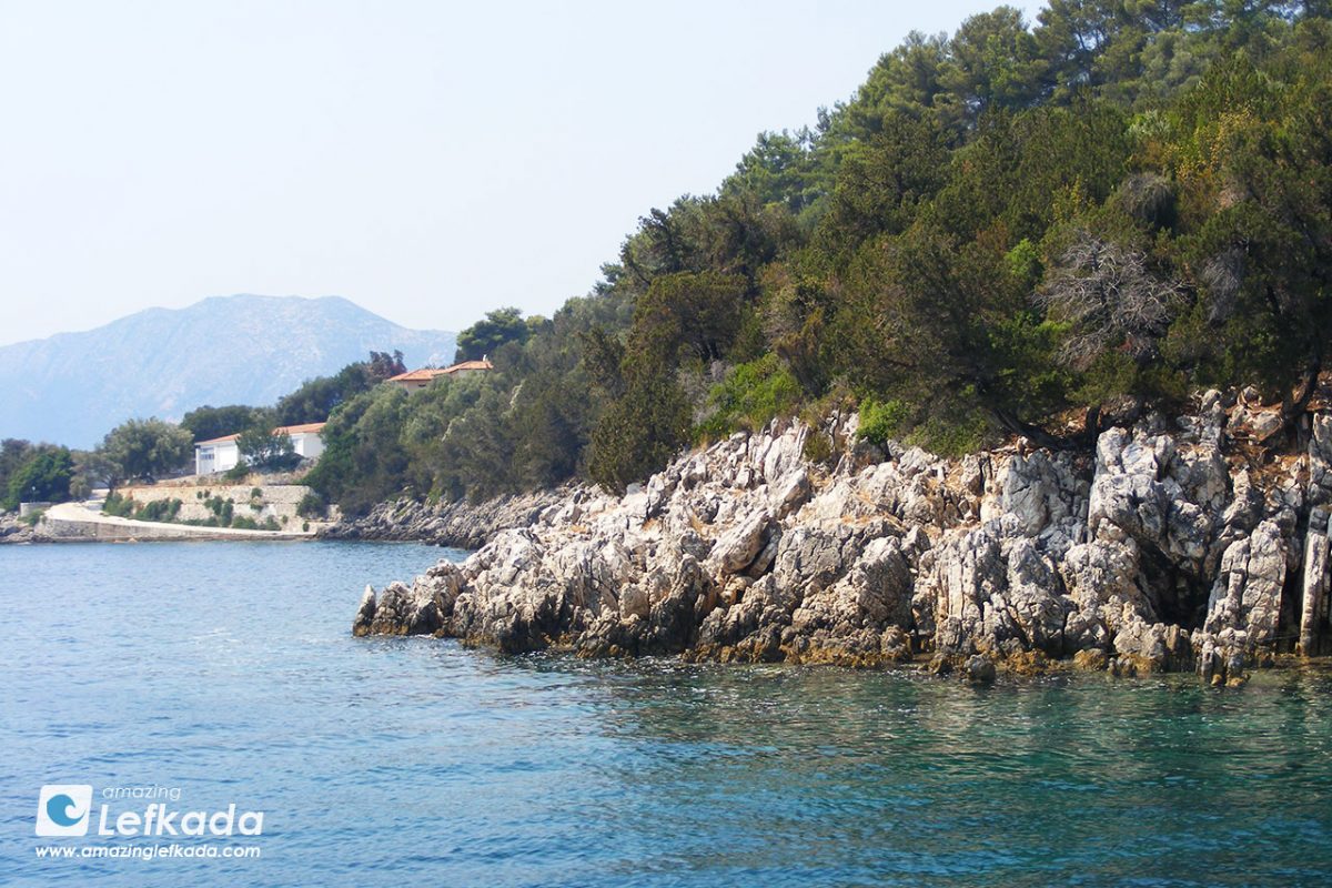 Skorpios island in Greece, Ionian Islands