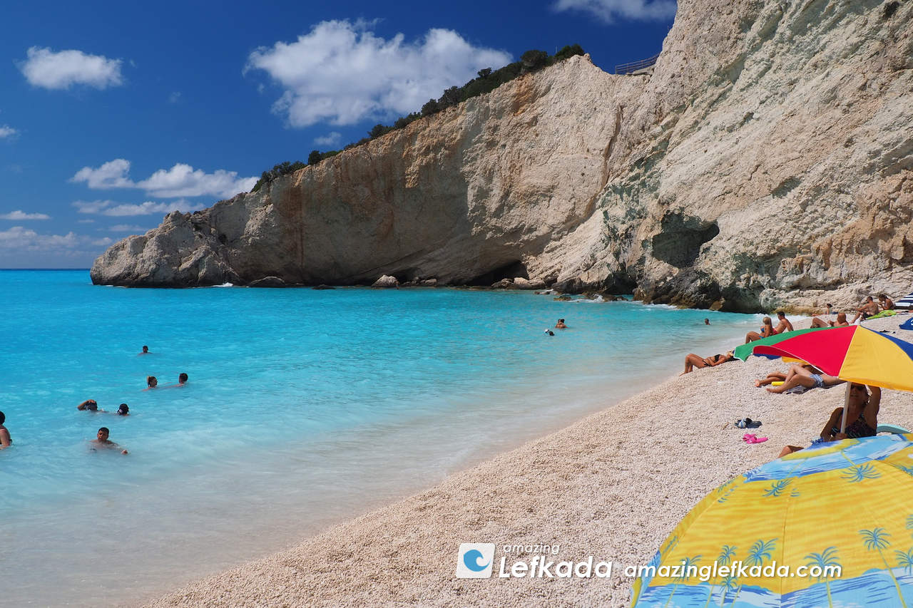 Snorkeling and diving spot in the blue waters