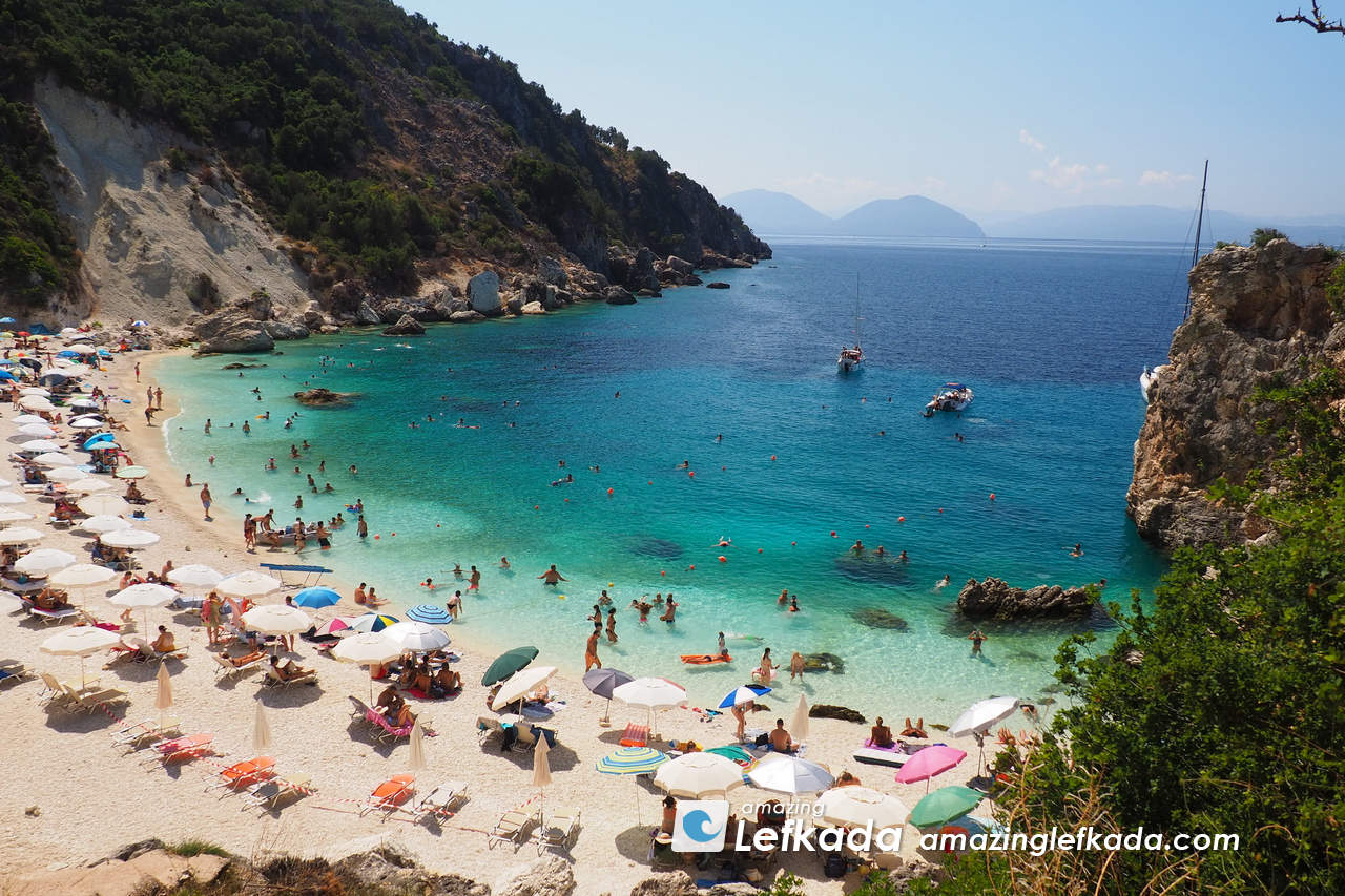 Sea temperatures of Agiofili beach support swimming and snorkeling as best activity