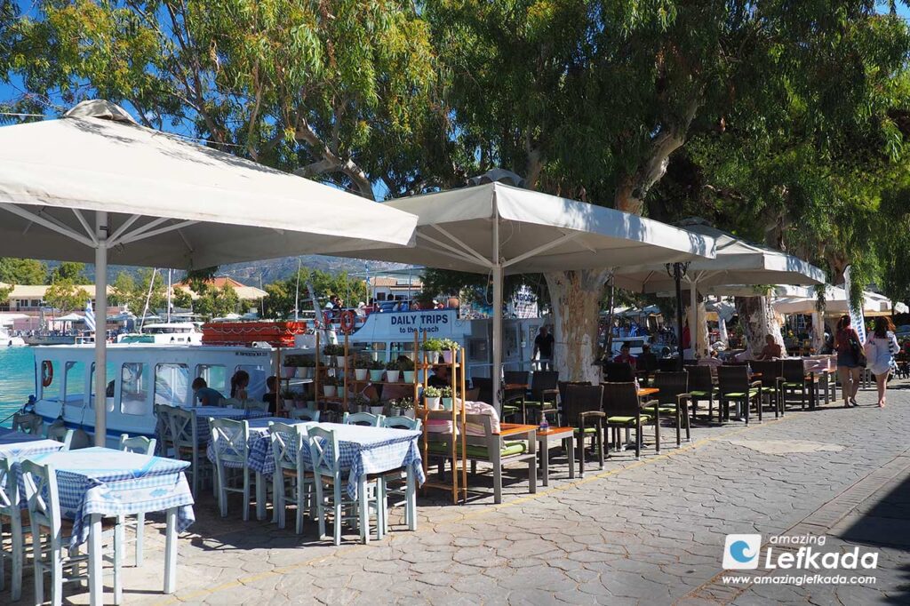 The best taverns, coffee bars and restaurants in Vasiliki
