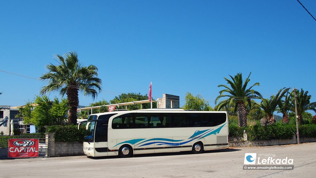 Travel to Lefkada by bus