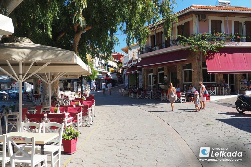 Tavern and restaurants in Vasiliki