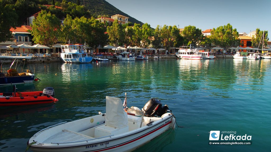 Vasiliki village in Lefkada island