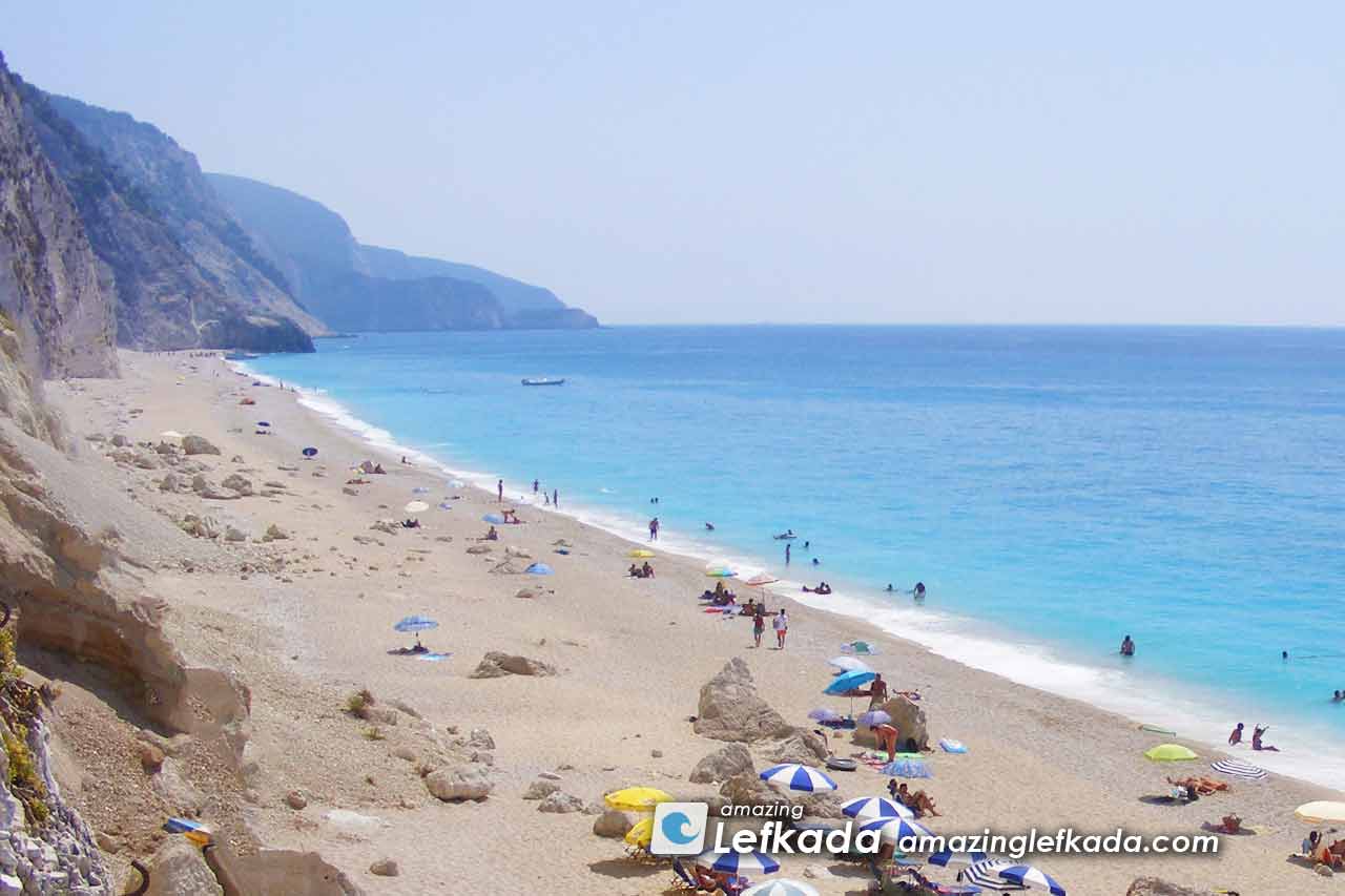 West coast of Lefkada Island
