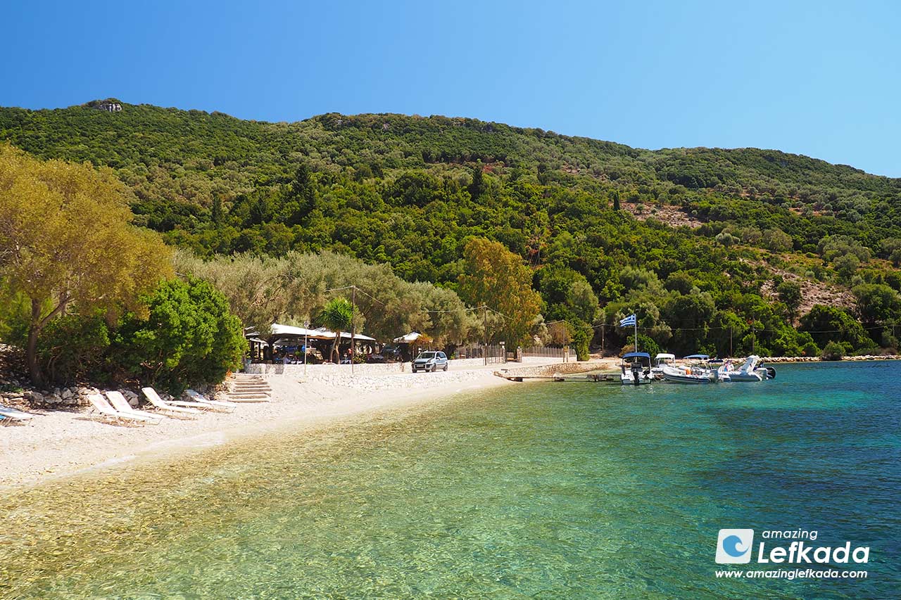 Meganisi Island near Lefkada in Greece