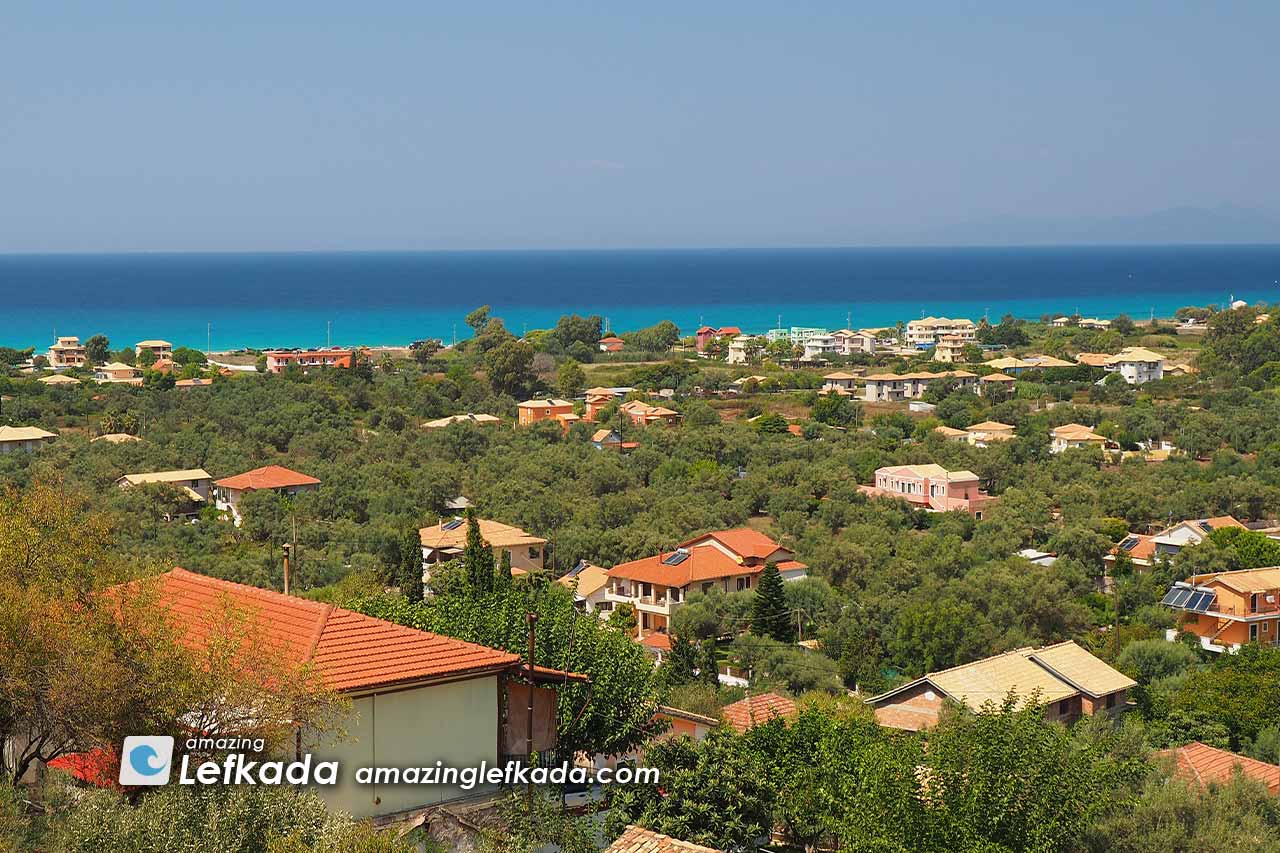 Hotels and apartments  near Lefkada town for a stay