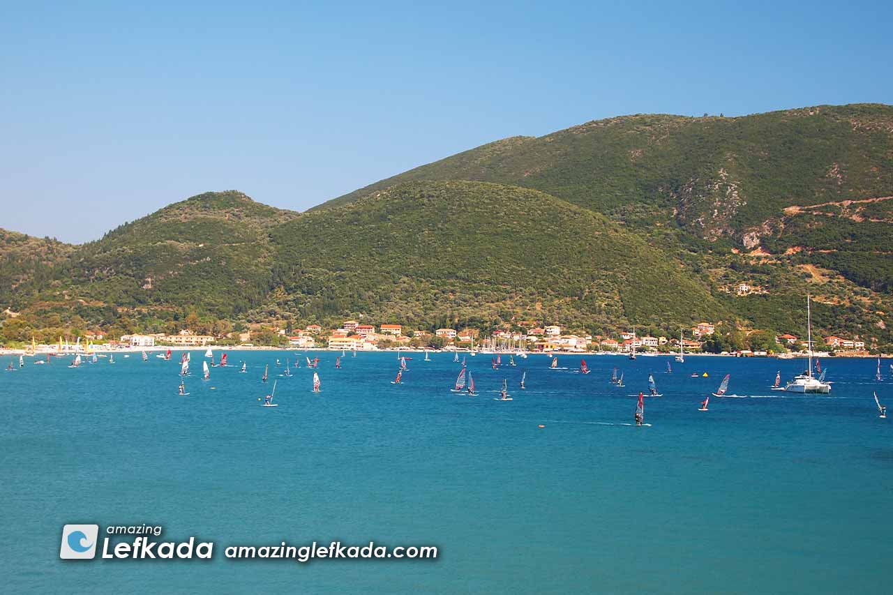 Windsurfing in Ponti beach
